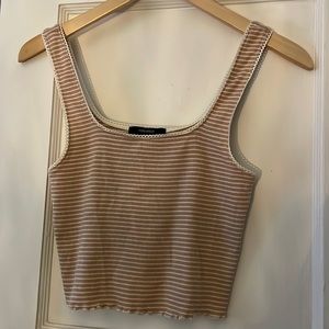 Forever 21 Knit Striped Tank